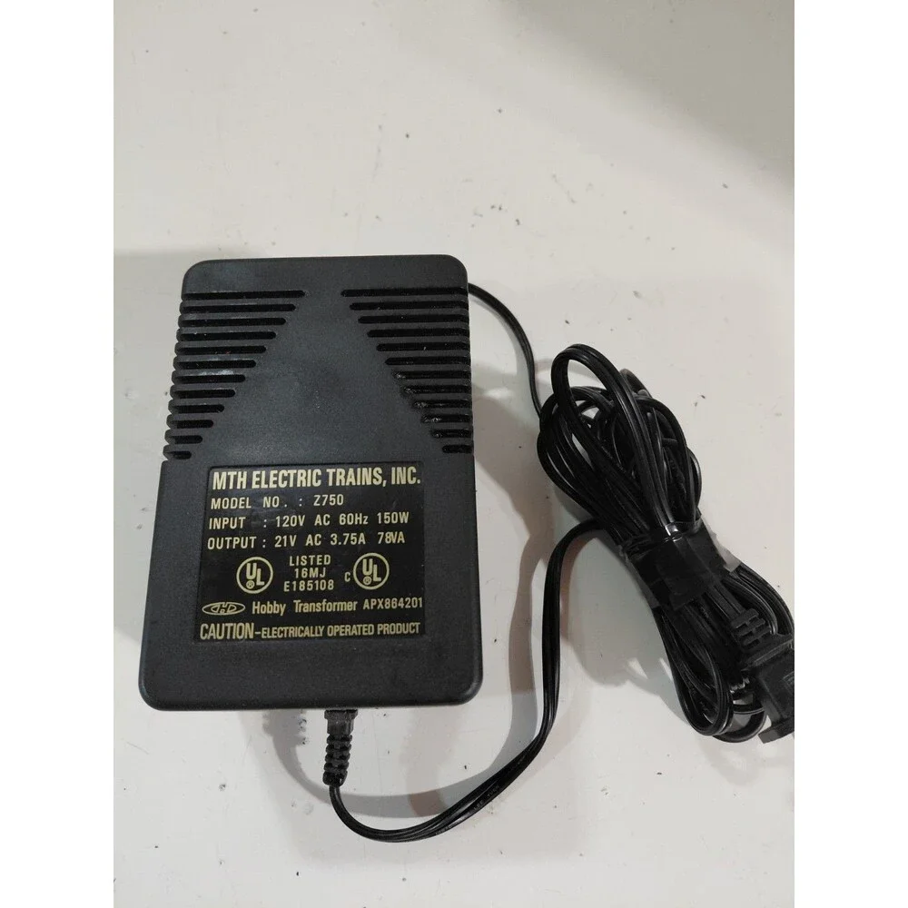 MTH Z750 O Gauge Model Railroad Transformer 21 Volt Power Pack